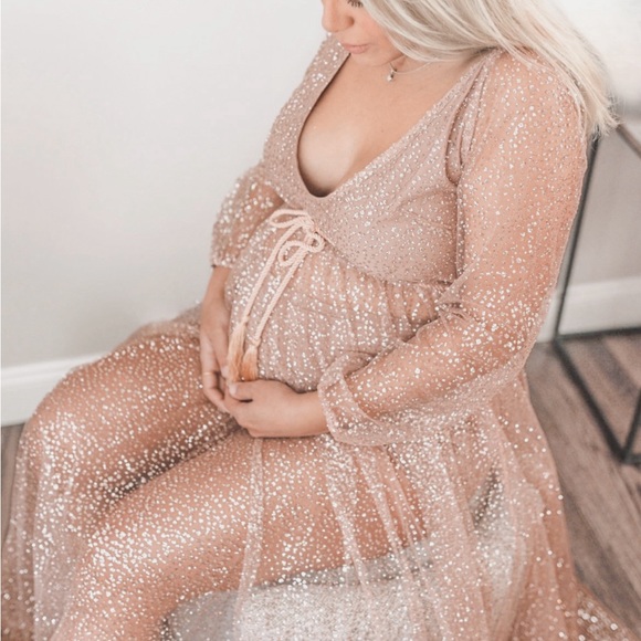 LUCKY STAR GLITTER DRESS - Picture 7 of 12